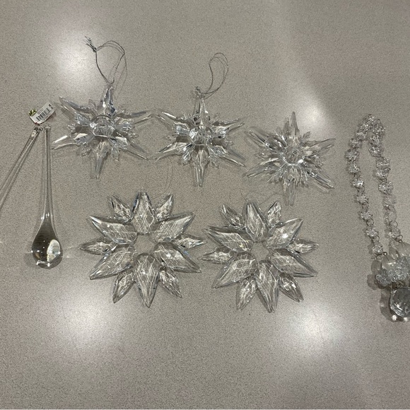 Snowflake ornaments set Christmas - Picture 1 of 6